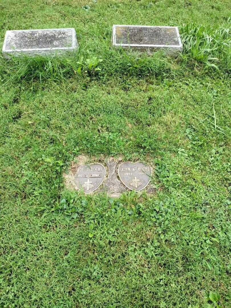 John A. Roche's grave. Photo 3