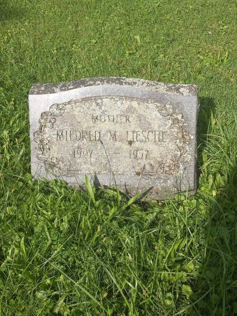 Mildred M. Liesche's grave. Photo 2