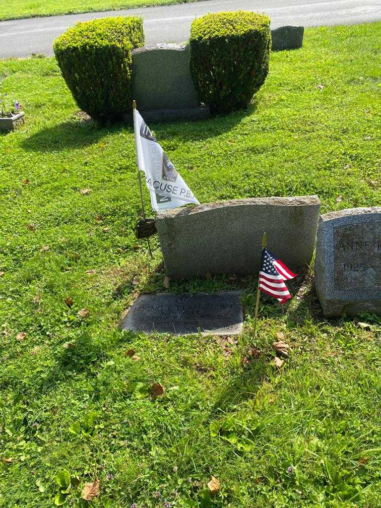 Irving E. Blanchard's grave. Photo 2