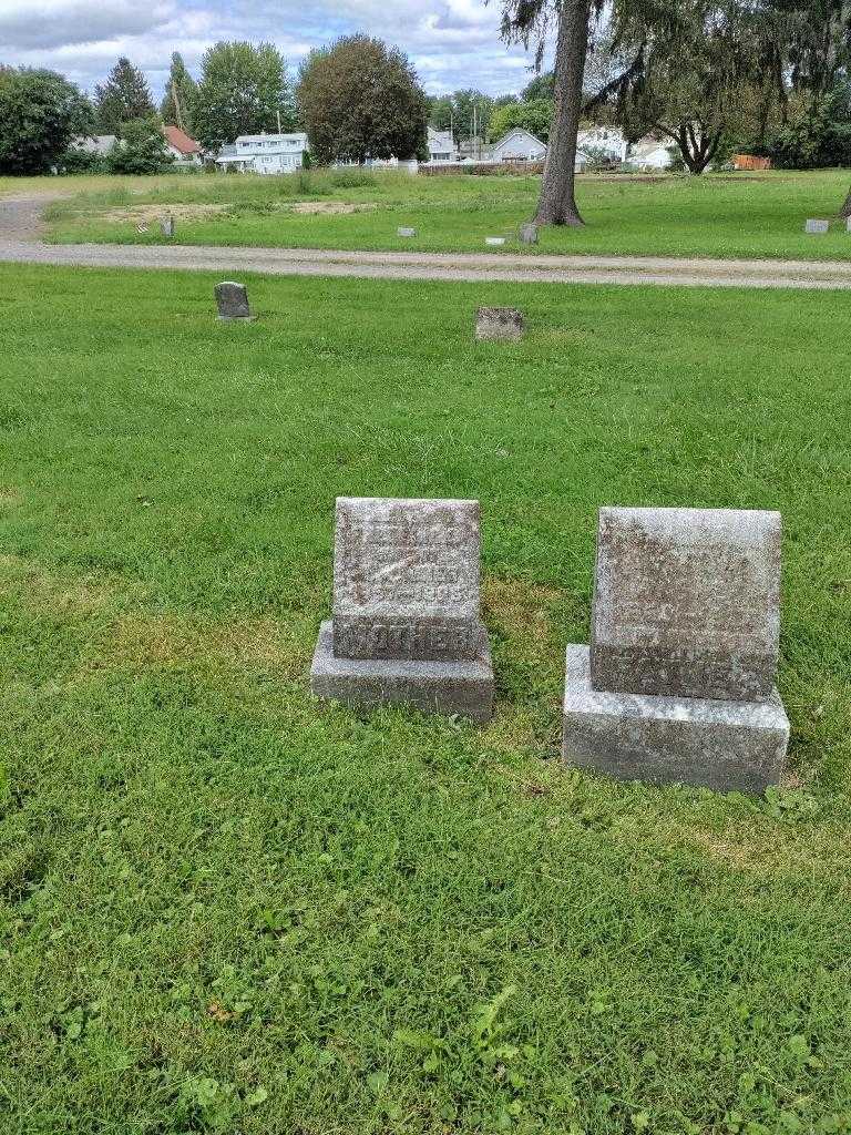 Fredericka Wagner's grave. Photo 1