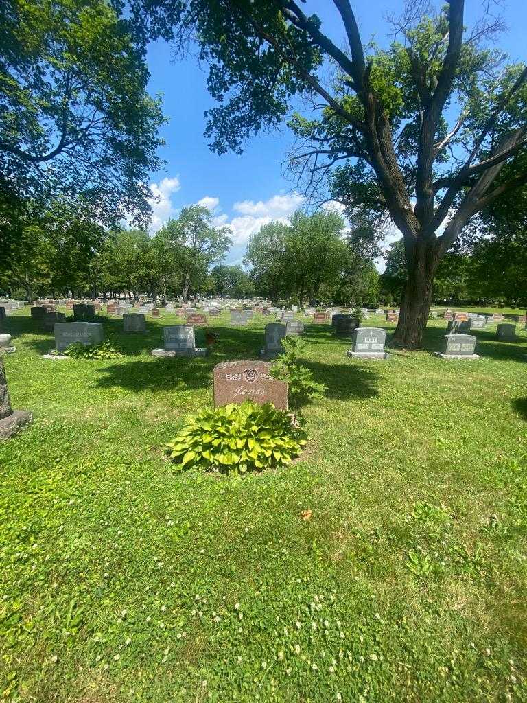 Edward D. Jones's grave. Photo 1