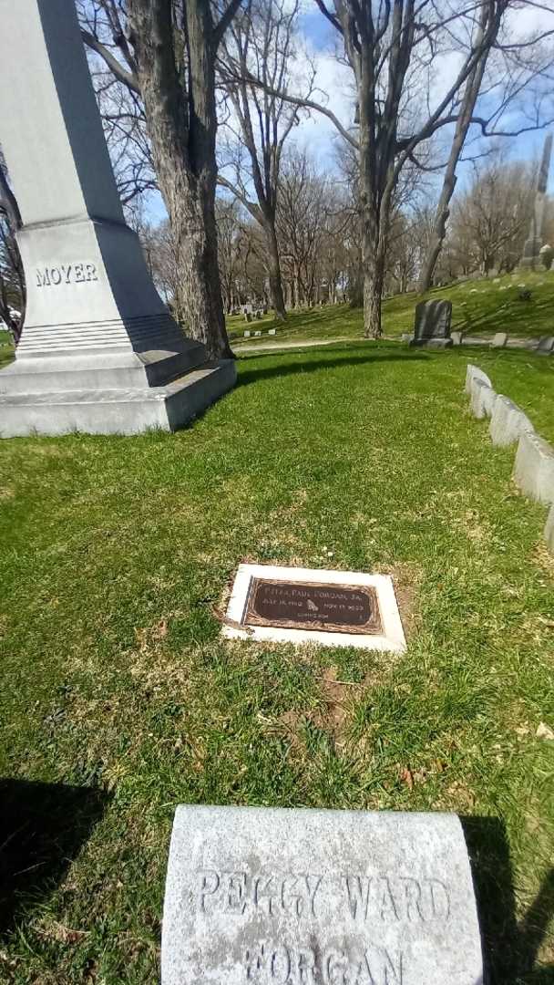 Peggy Ward Forgan's grave. Photo 2