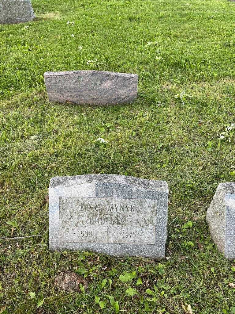 Mary Mynyk Budenko's grave. Photo 2