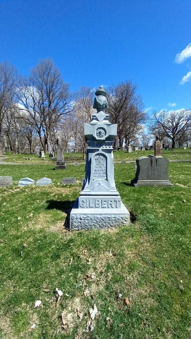 Betsey E. Gilbert's grave. Photo 2