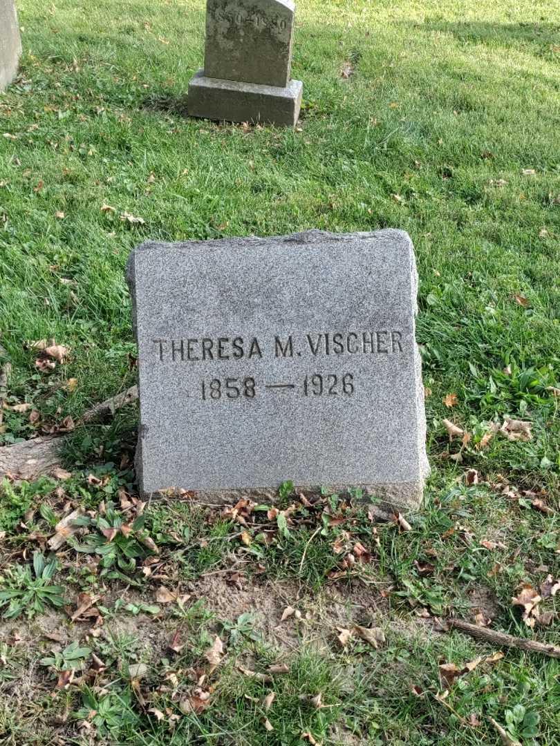Theresa Marie Vischer's grave. Photo 2