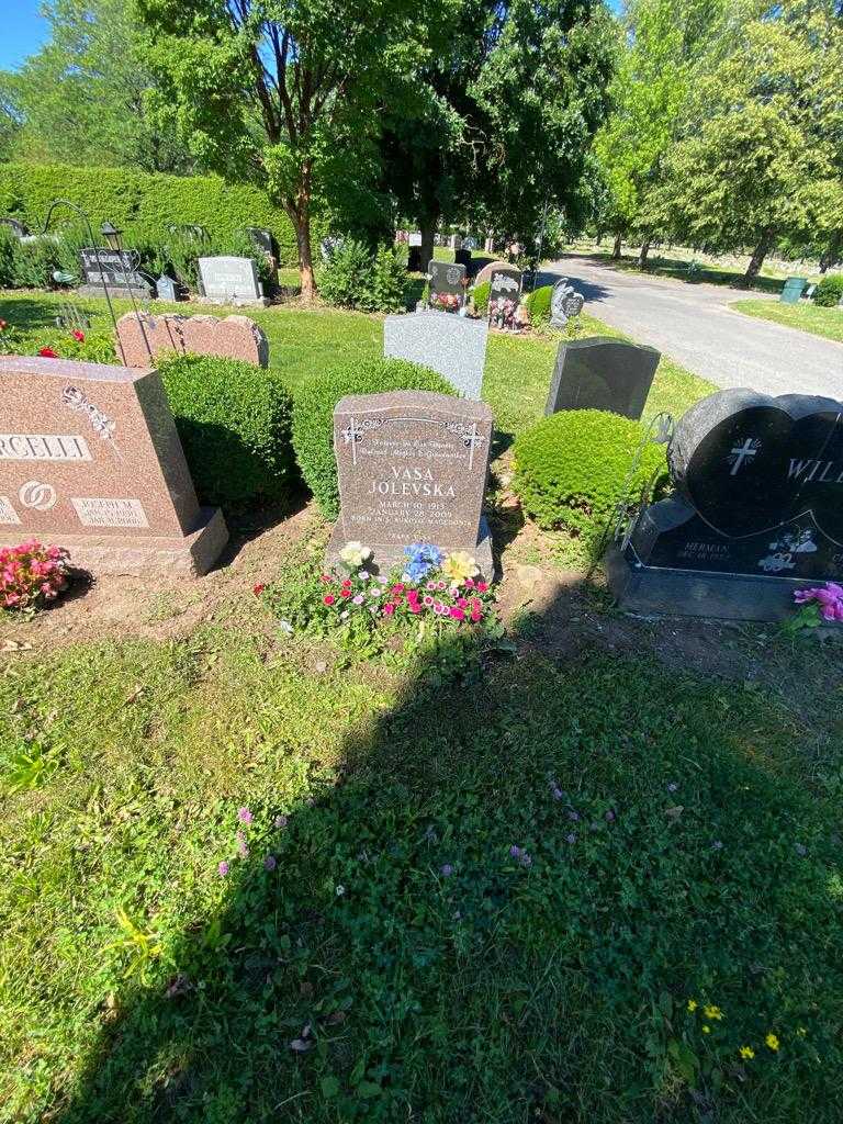 Vasa "Baba Vasa" Jolevska's grave. Photo 1