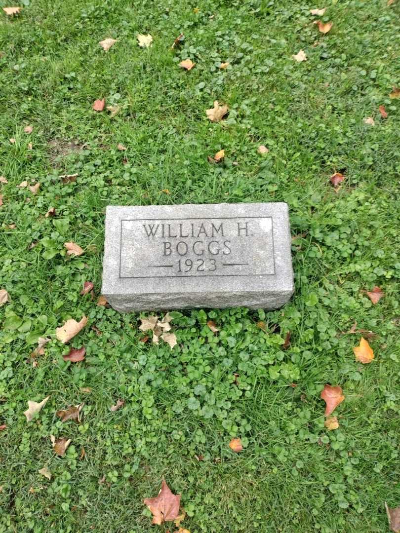 William H. Boggs's grave. Photo 2