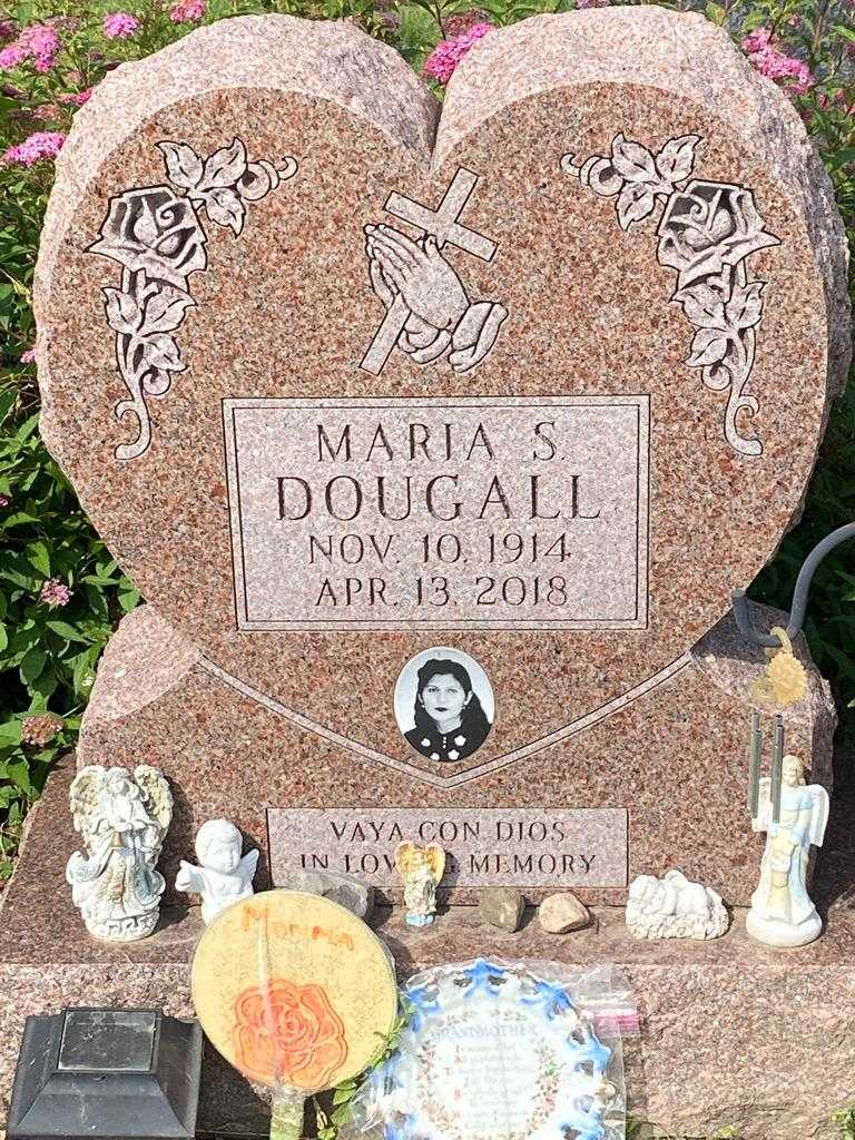 Maria S. Dougall's grave. Photo 3