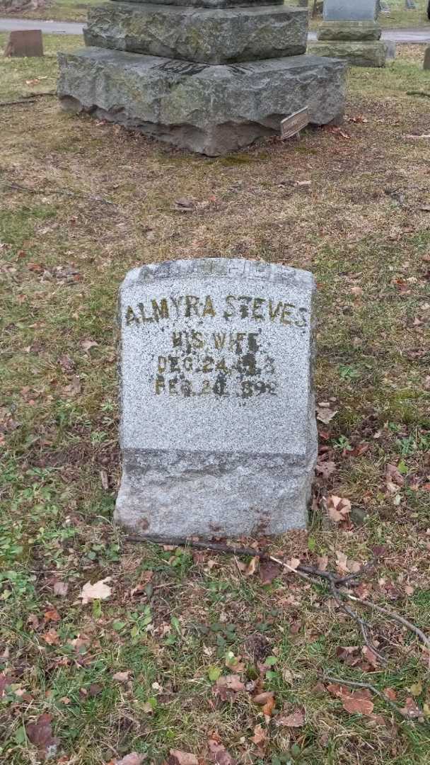 Almyra Steves Kimberly's grave. Photo 3