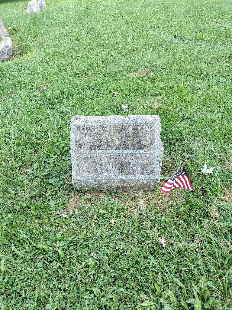 Harold G. Harrington's grave. Photo 2