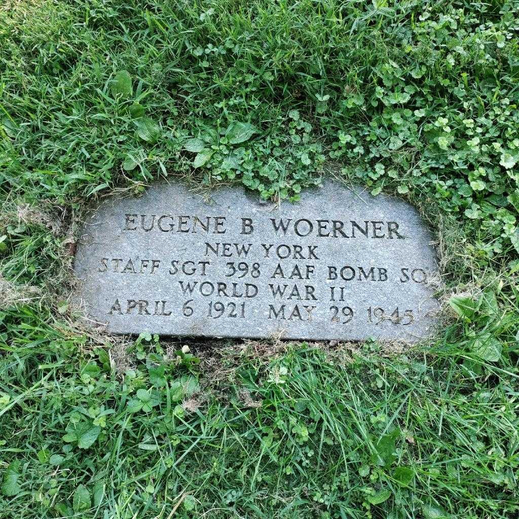 Eugene B. Woerner's grave. Photo 1