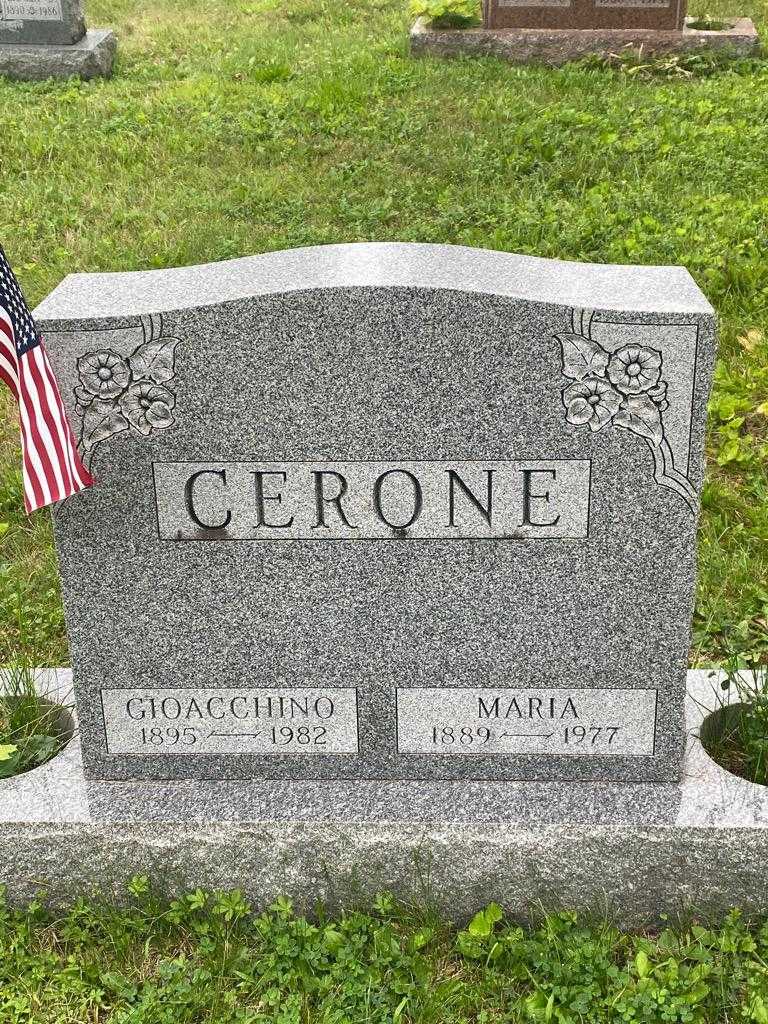 Gioacchino D. Cerone's grave. Photo 3