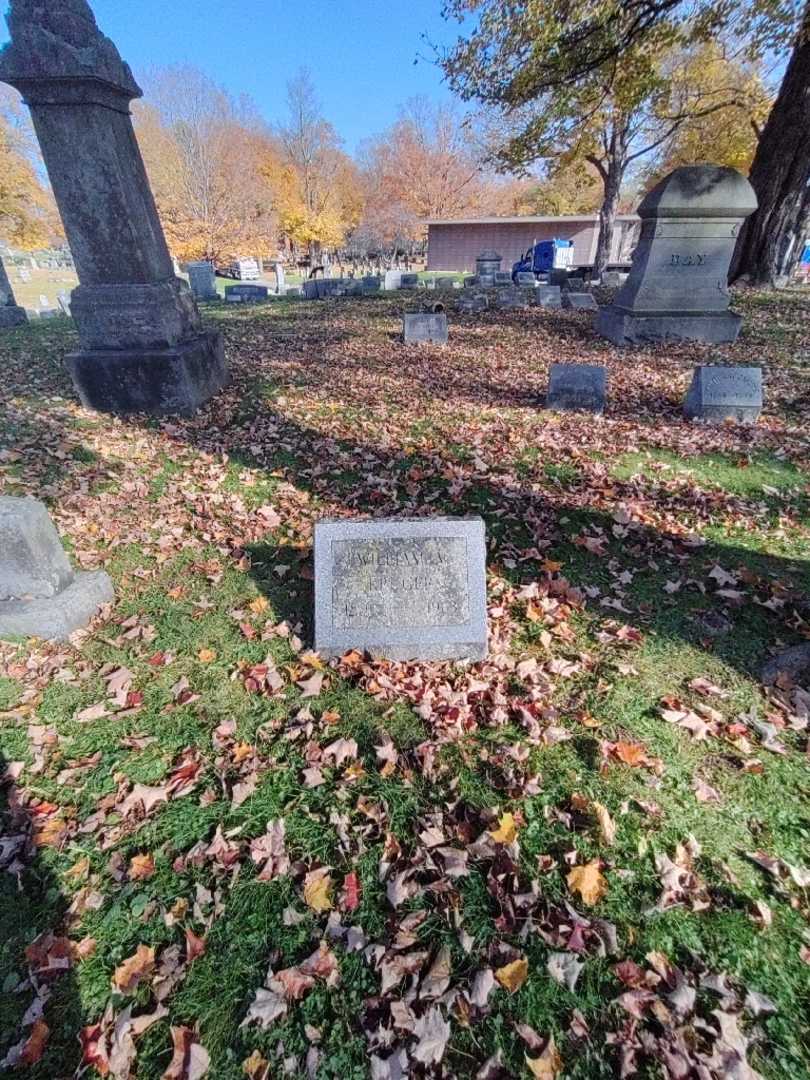 William A. Kruger's grave. Photo 2