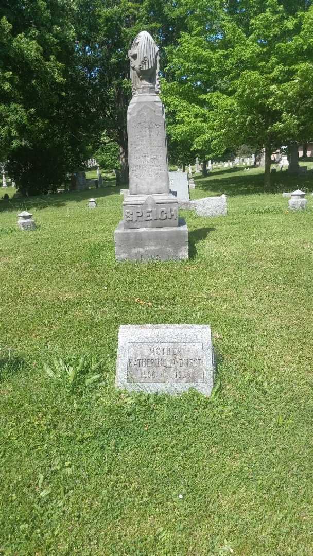 Katherine N. Durst's grave. Photo 2