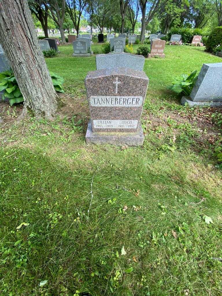 Hugo Tanneberger's grave. Photo 1