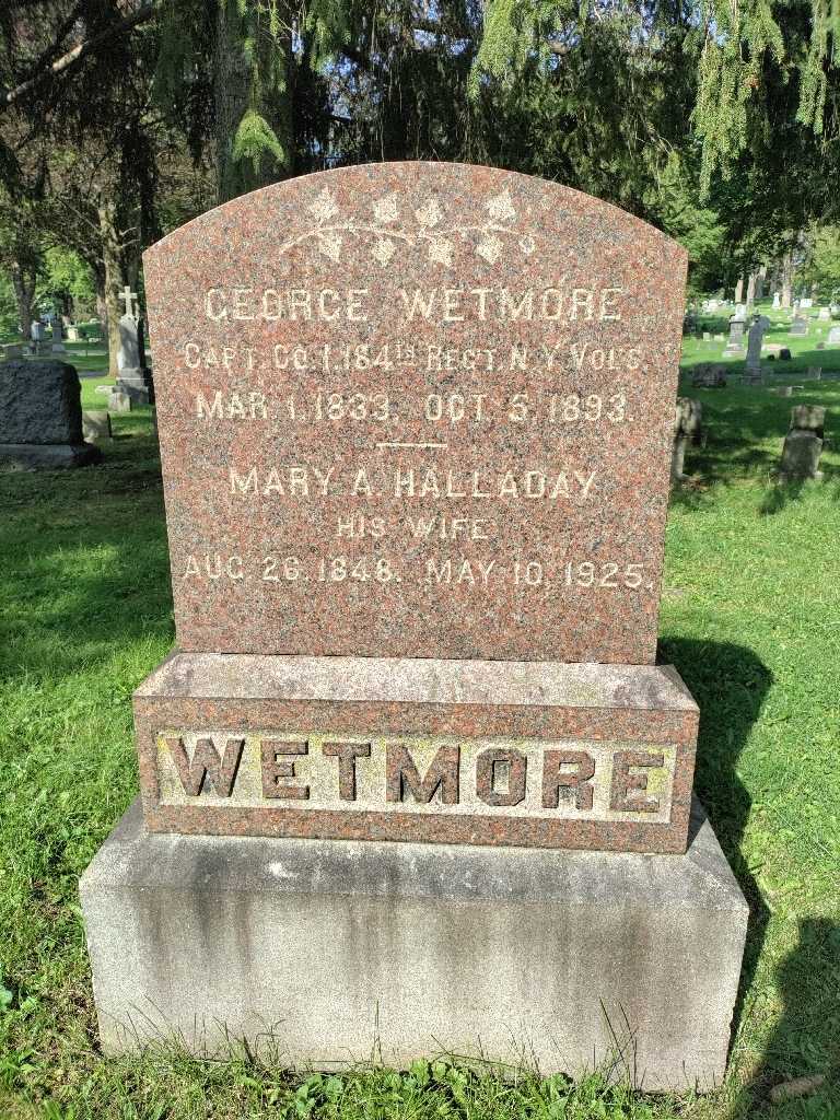George Wetmore's grave. Photo 3