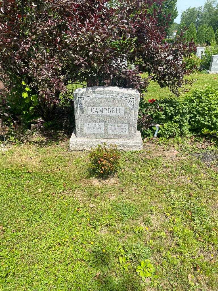William M. Campbell's grave. Photo 2