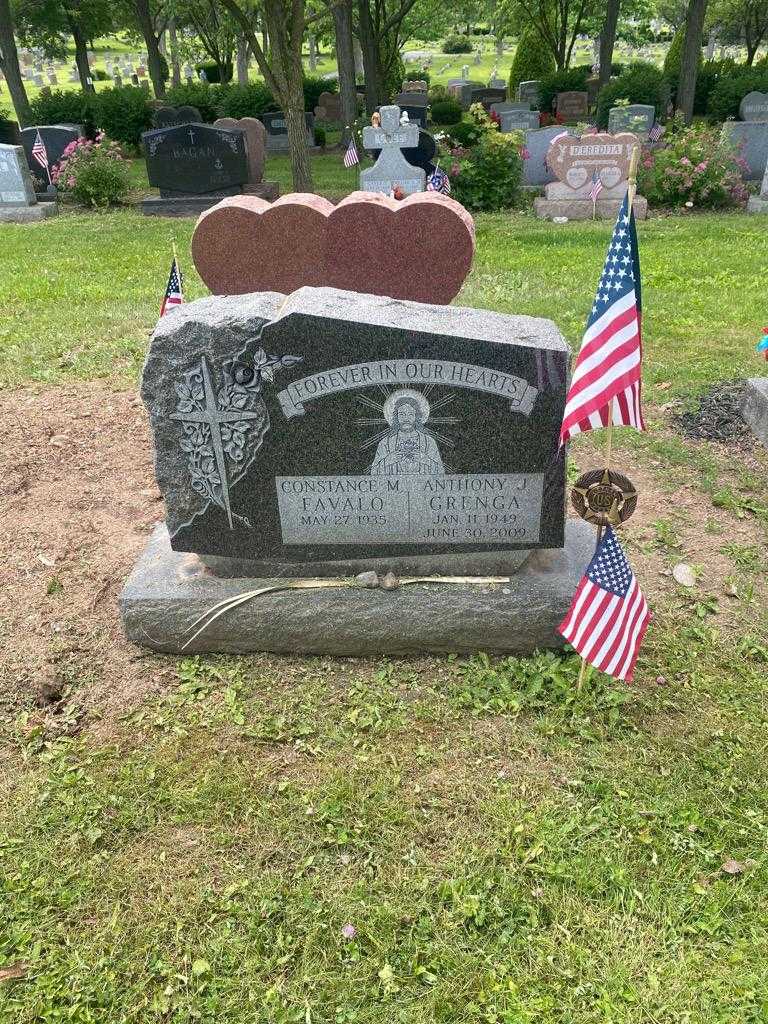Anthony J. Grenga's grave. Photo 2