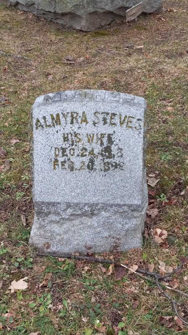 Almyra Steves Kimberly's grave. Photo 4