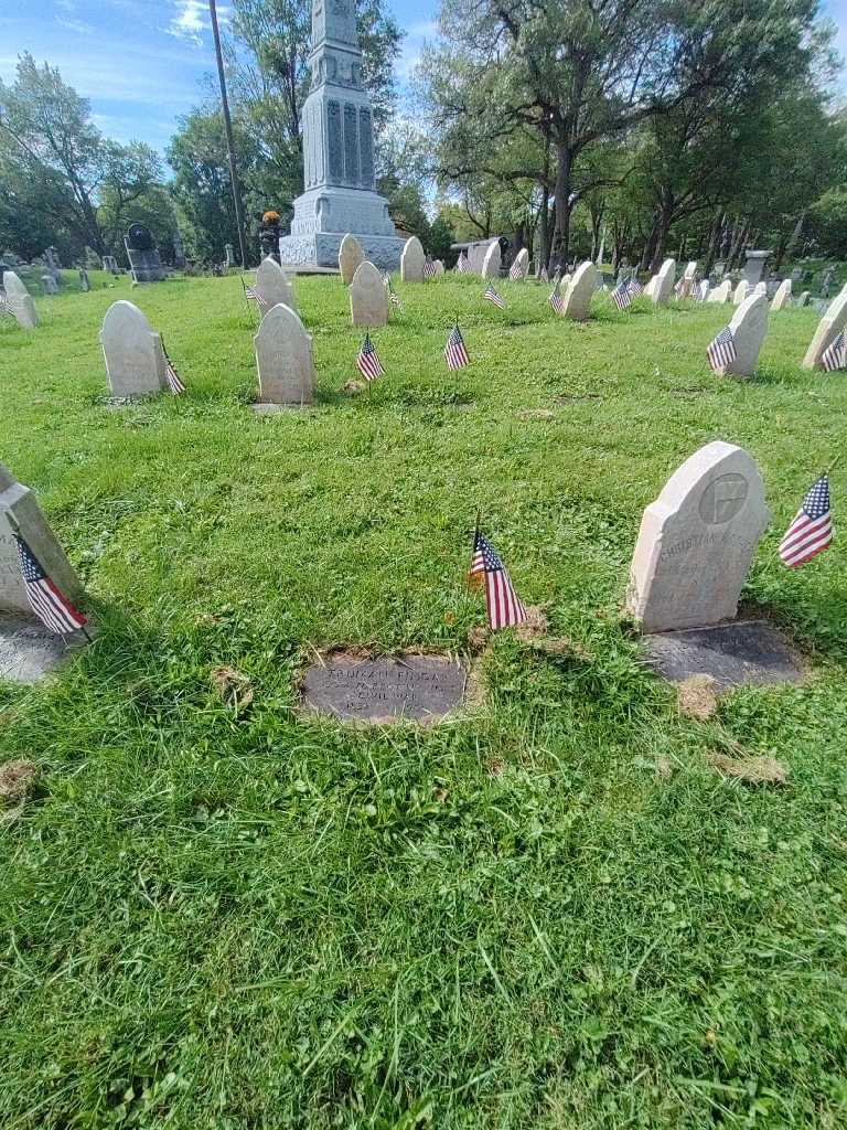 Truman Pindar's grave. Photo 1