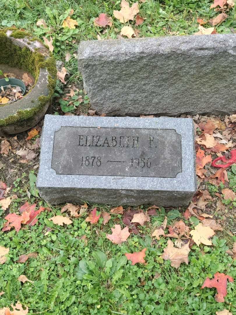 Elizabeth F. Conine's grave. Photo 3