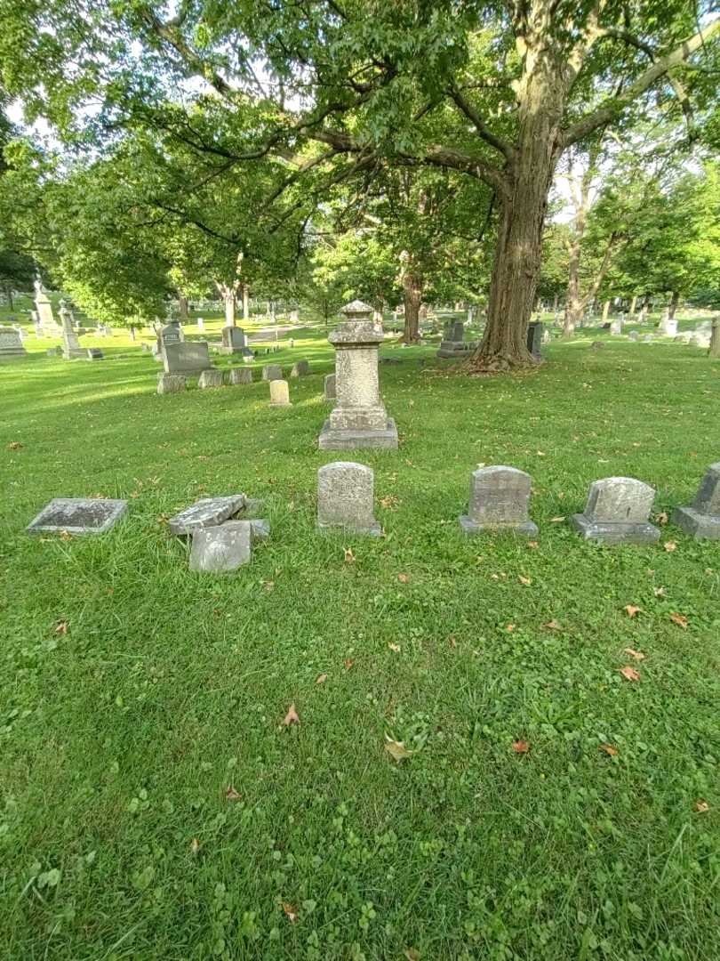 Adam Volles's grave. Photo 1