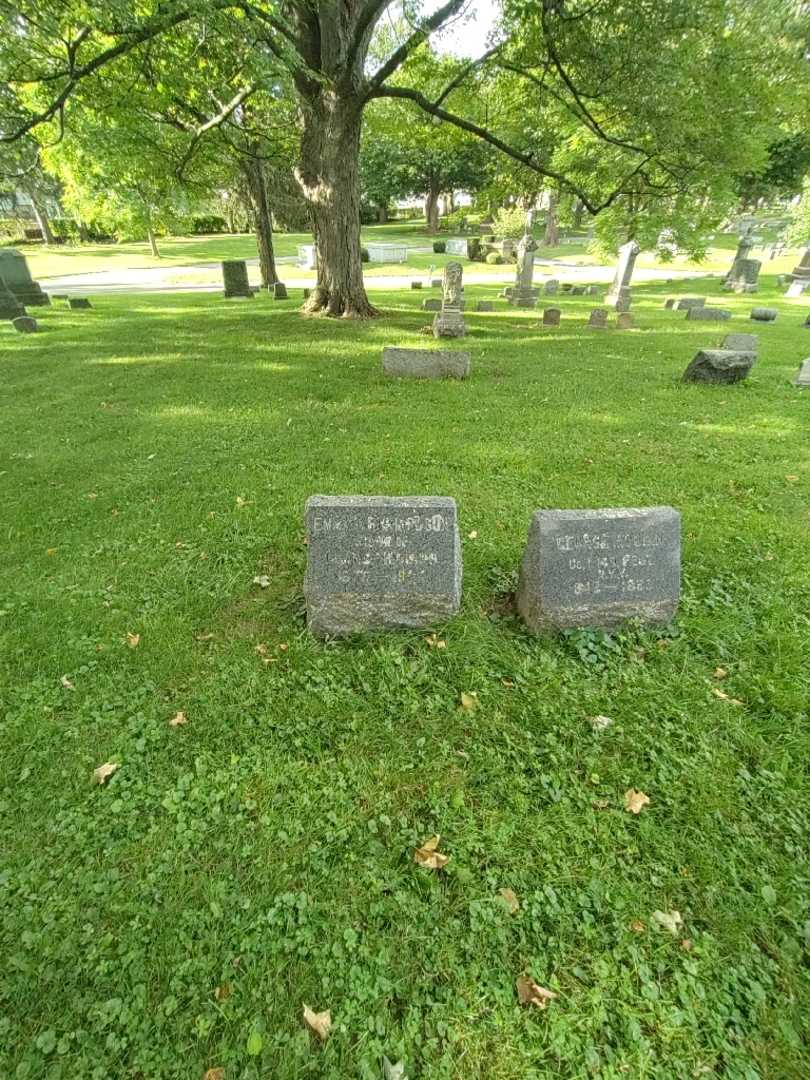 Emma M. Quinn Richardson's grave. Photo 1