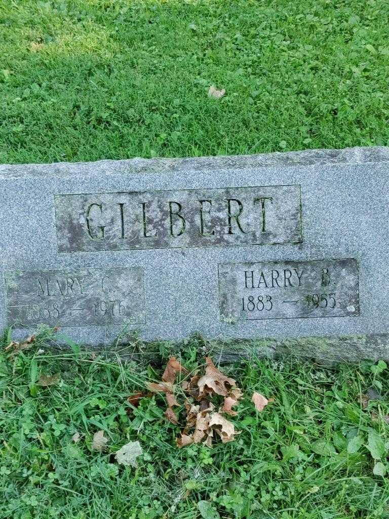 Mary C. Gilbert's grave. Photo 3