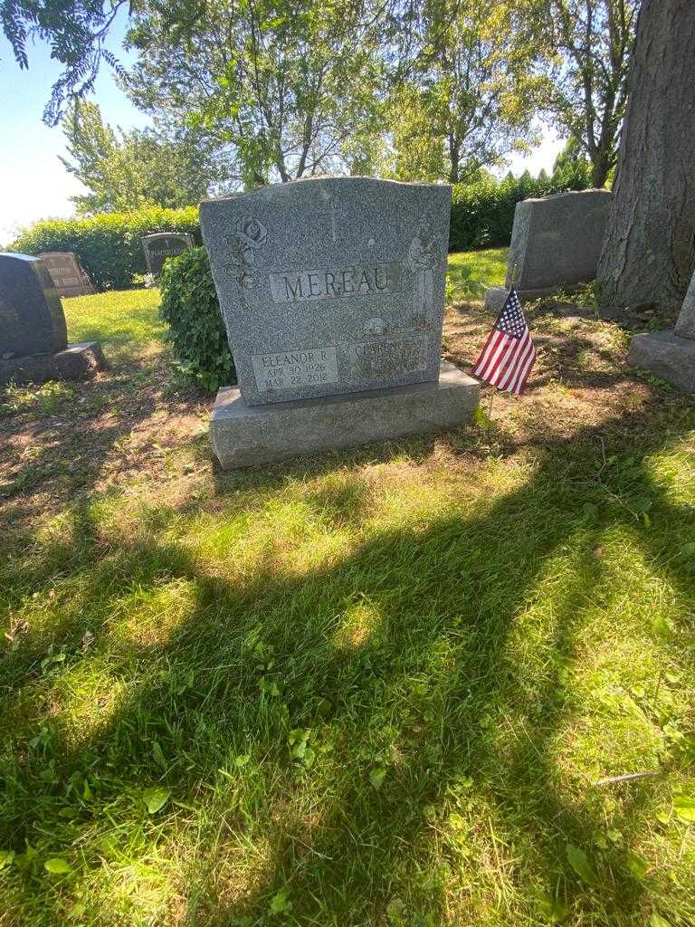 Clarence J. Mereau's grave. Photo 1