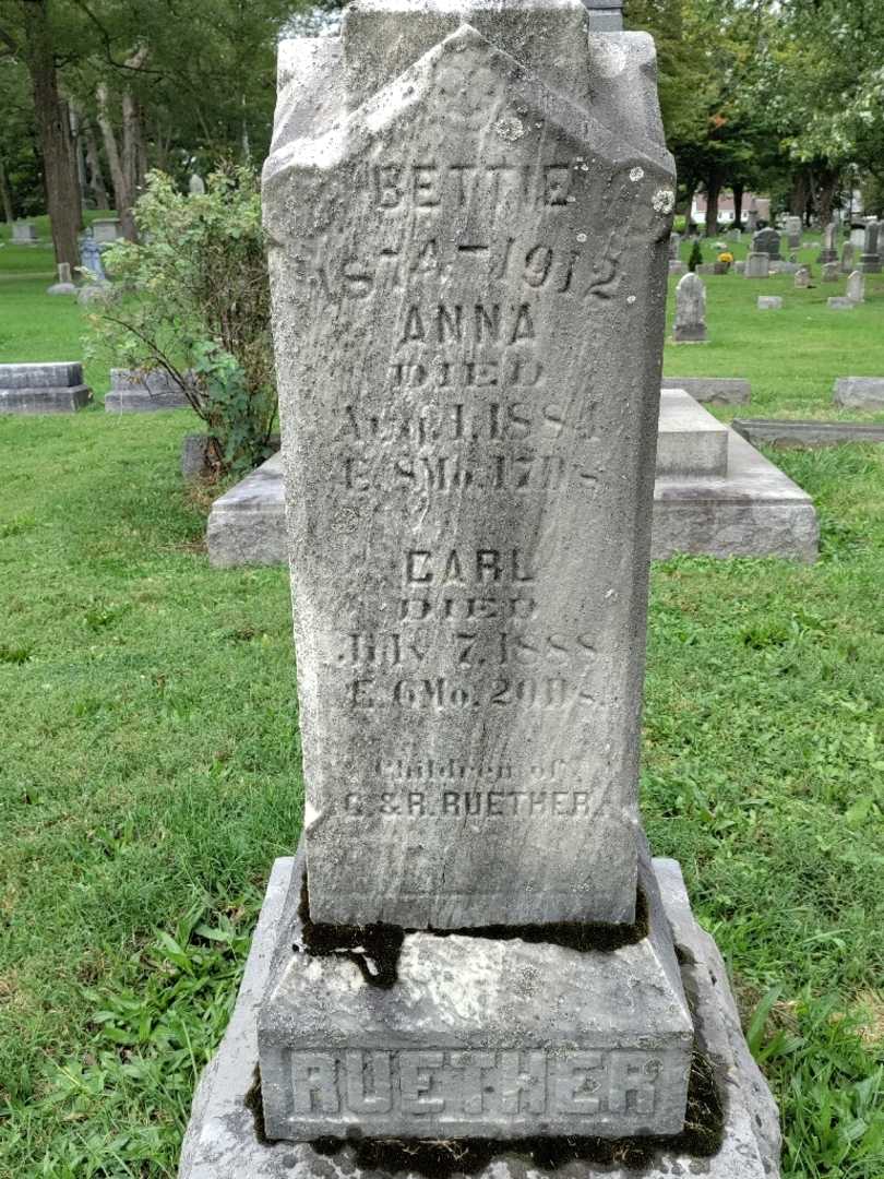 Julia Walter's grave. Photo 3