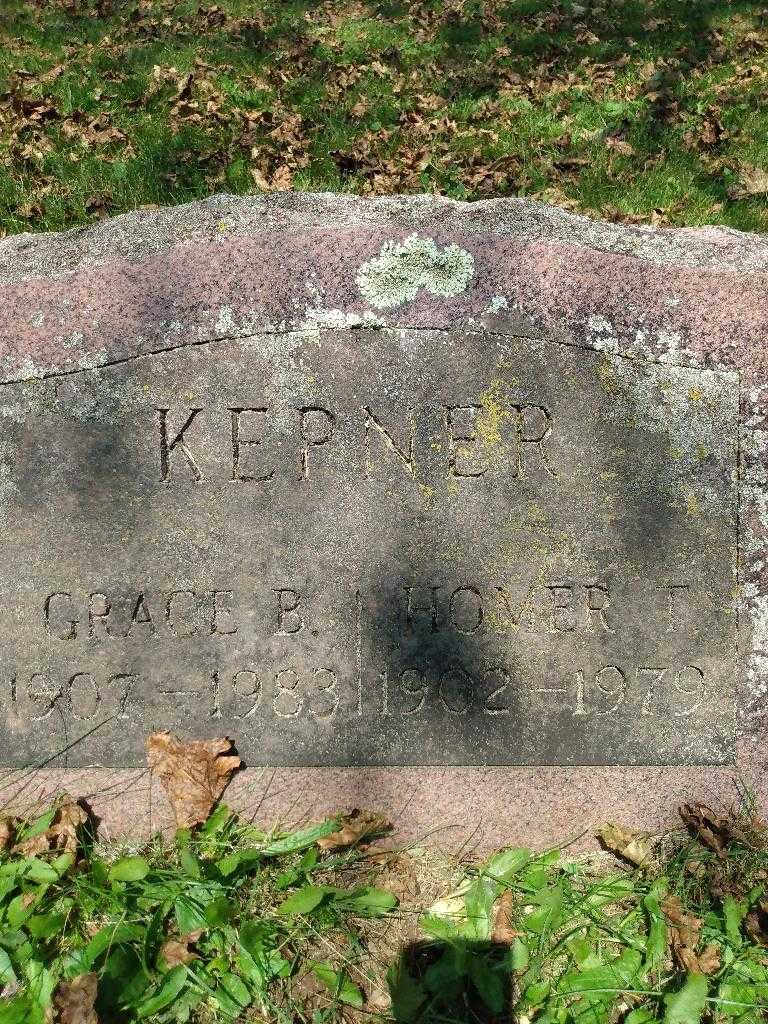Homer T. Kepner's grave. Photo 2