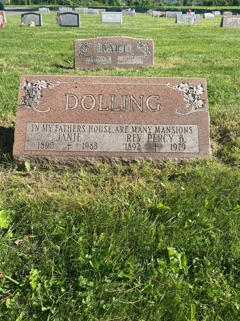 Rev. Percy B. Dolling's grave. Photo 3