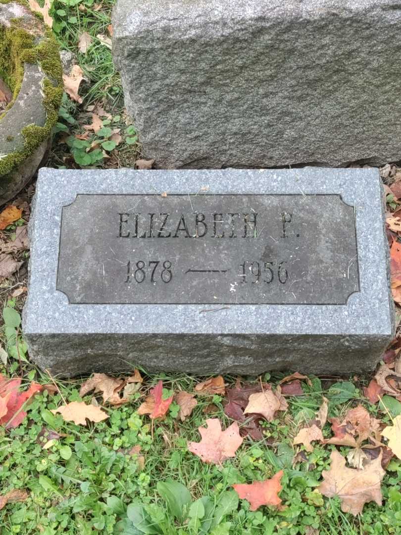 Elizabeth F. Conine's grave. Photo 4