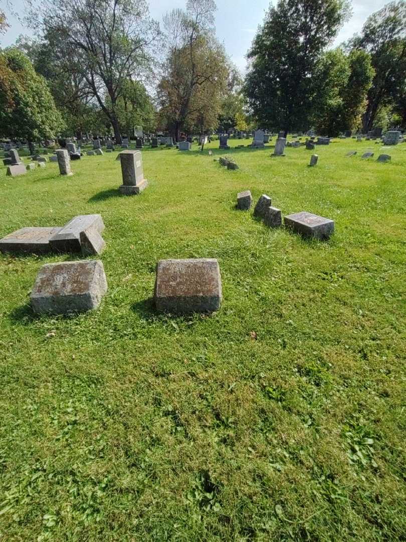 Wilhelmina C. Simpson's grave. Photo 1