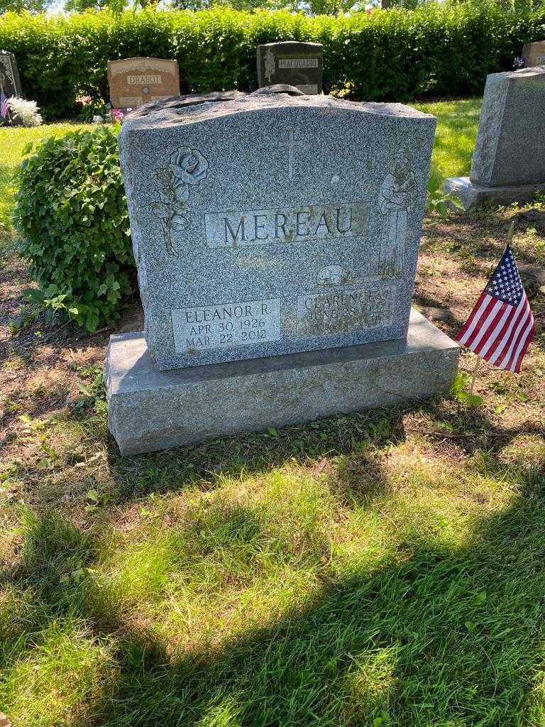 Clarence J. Mereau's grave. Photo 2