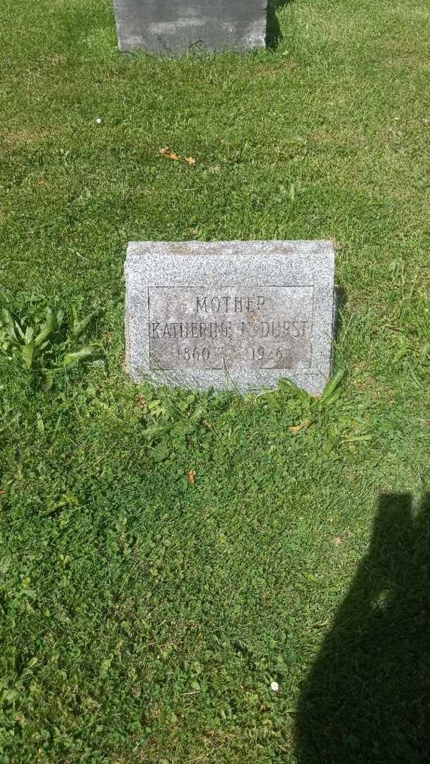 Katherine N. Durst's grave. Photo 3