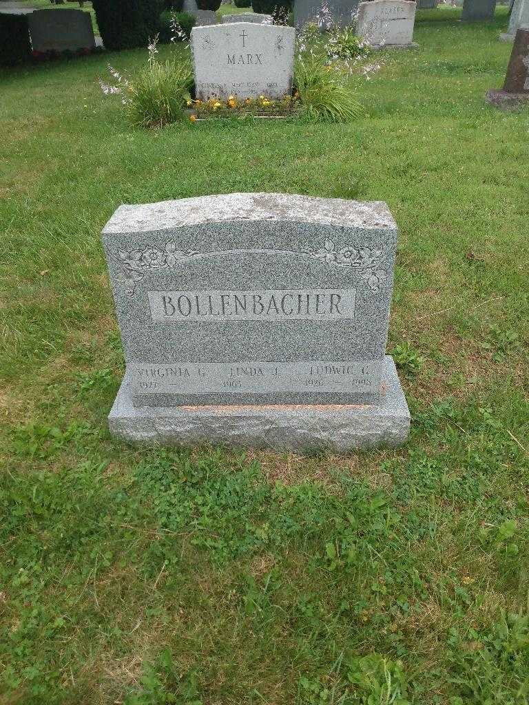 Virginia G. Bollenbacher's grave. Photo 3