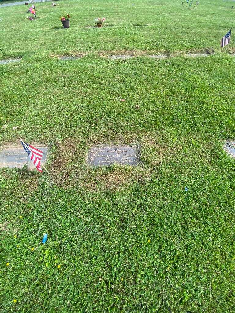 Marilyn M. Deuel's grave. Photo 1