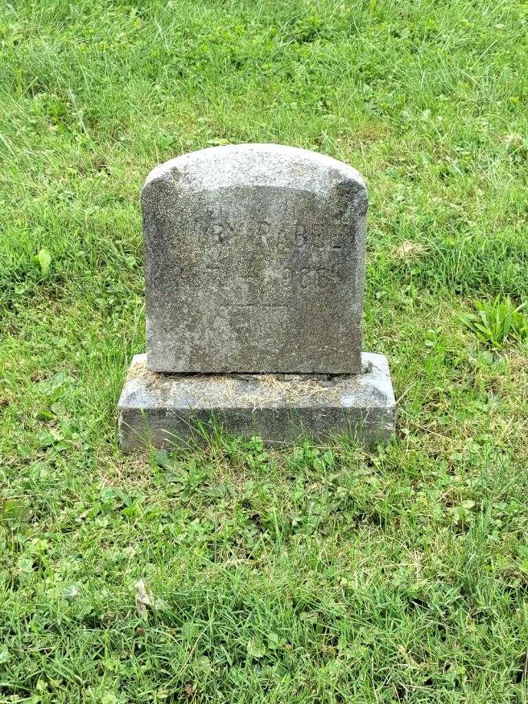 Mary G. Rabee's grave. Photo 2