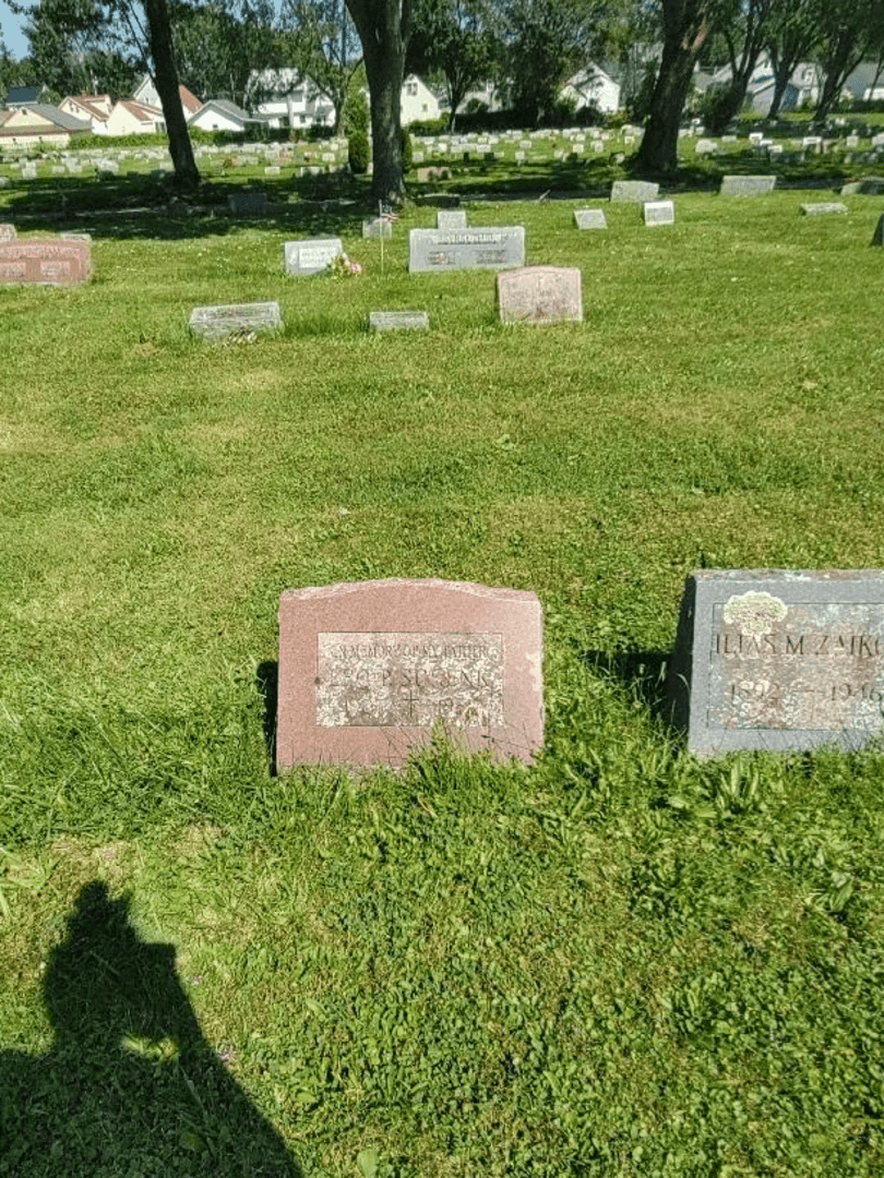 Leo P. Schenk's grave. Photo 3