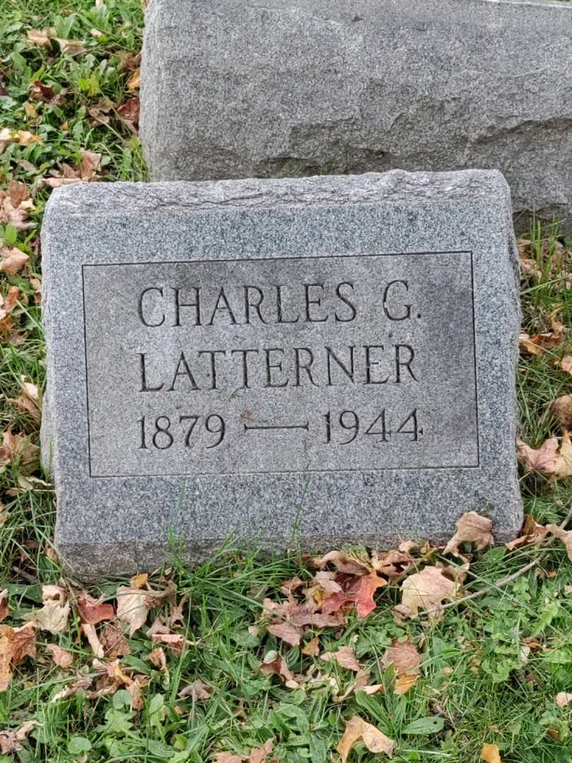 Charles G. Latterner's grave. Photo 3