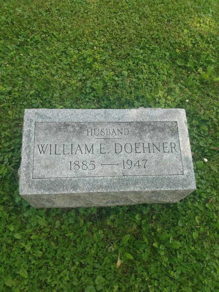 William E. Doehner's grave. Photo 2