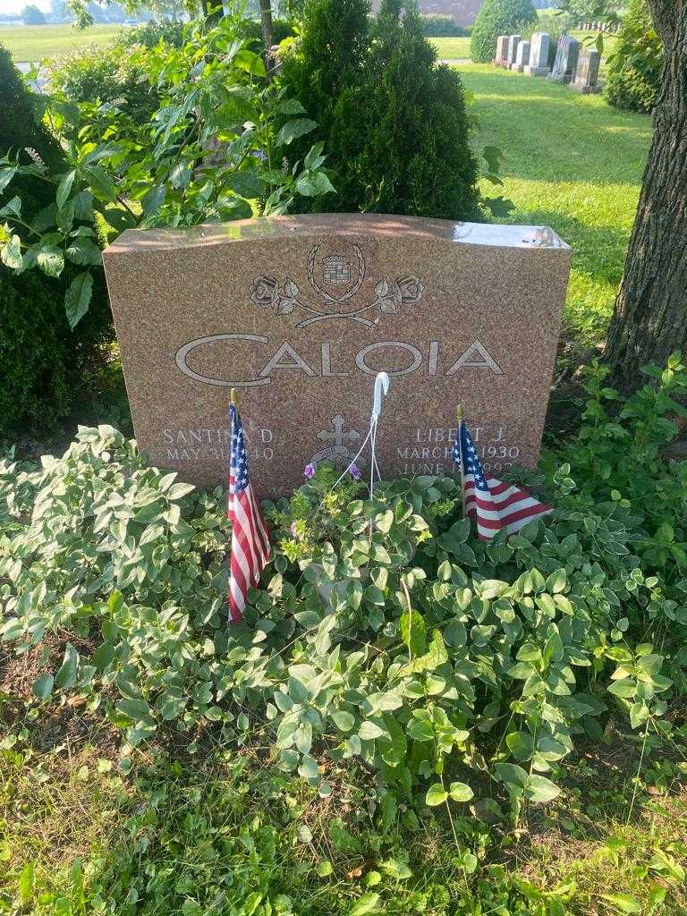 Libert J. Caloia's grave. Photo 2