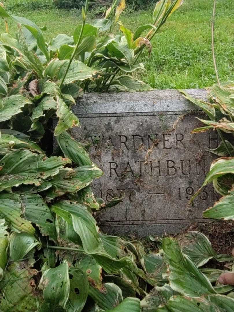 Wardner H. Rathbun's grave. Photo 2