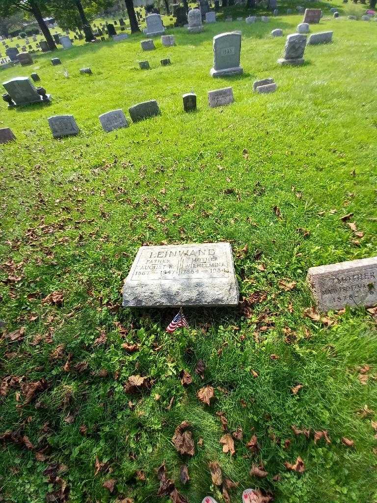 Wilhelmina Leinwand's grave. Photo 3