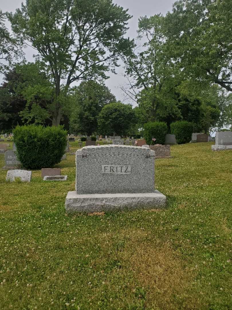 William A. Fritz's grave. Photo 1