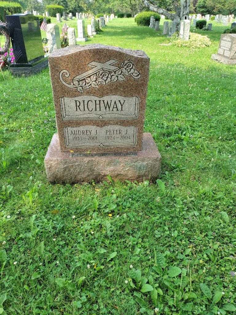 Audrey J. Richway's grave. Photo 1