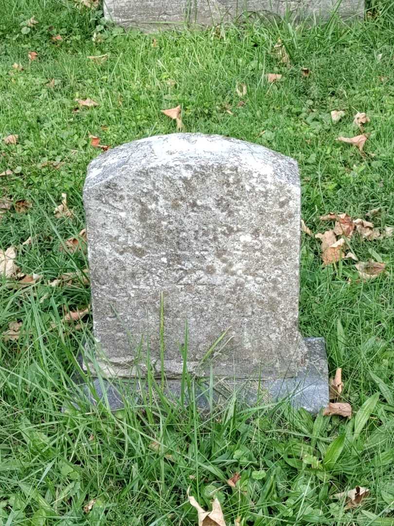 Adam Volles's grave. Photo 3