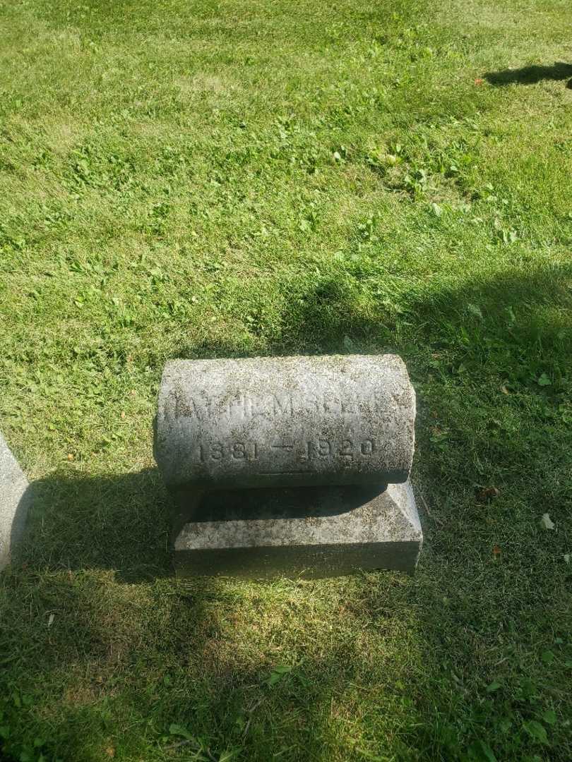Harriet M. Seeley's grave. Photo 2