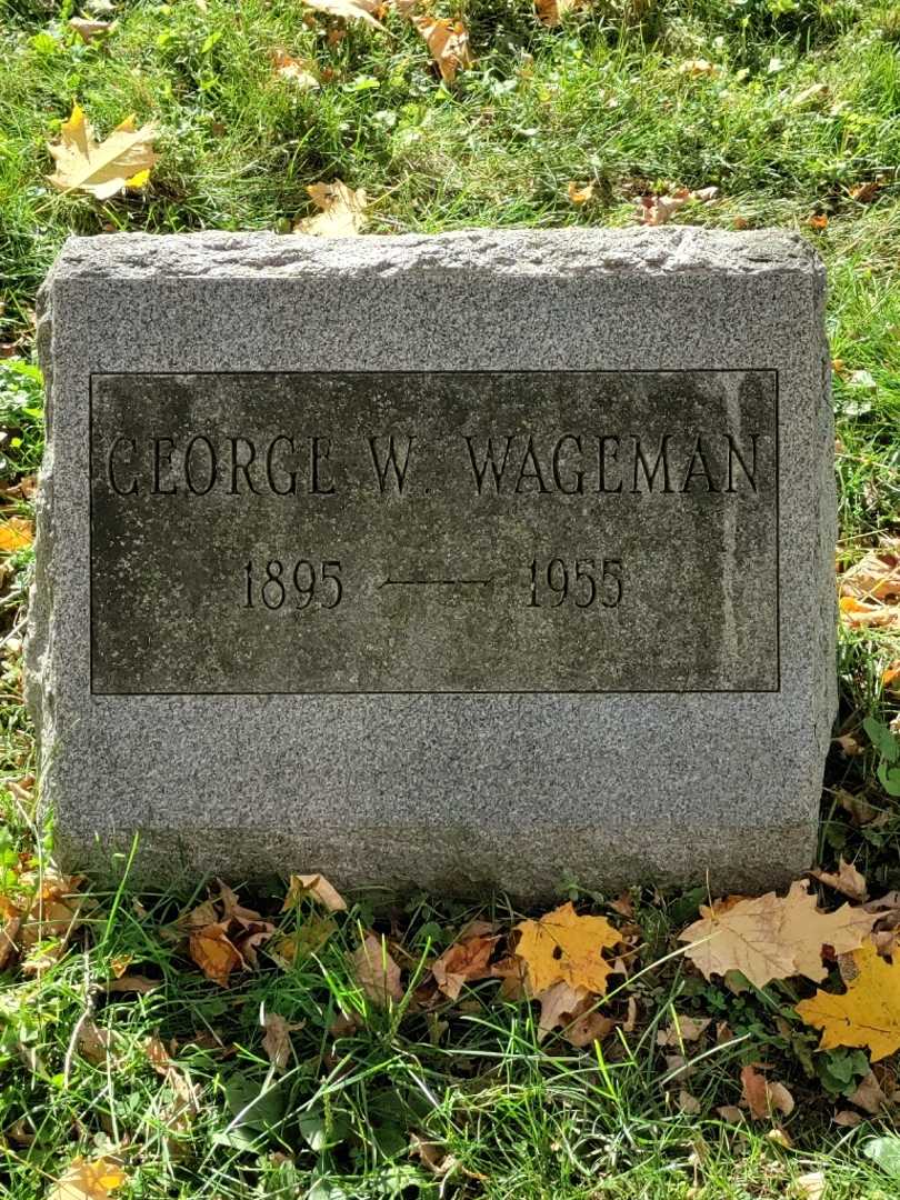 George Walter Wageman's grave. Photo 4